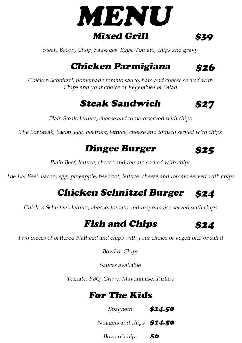 Menu photo 1