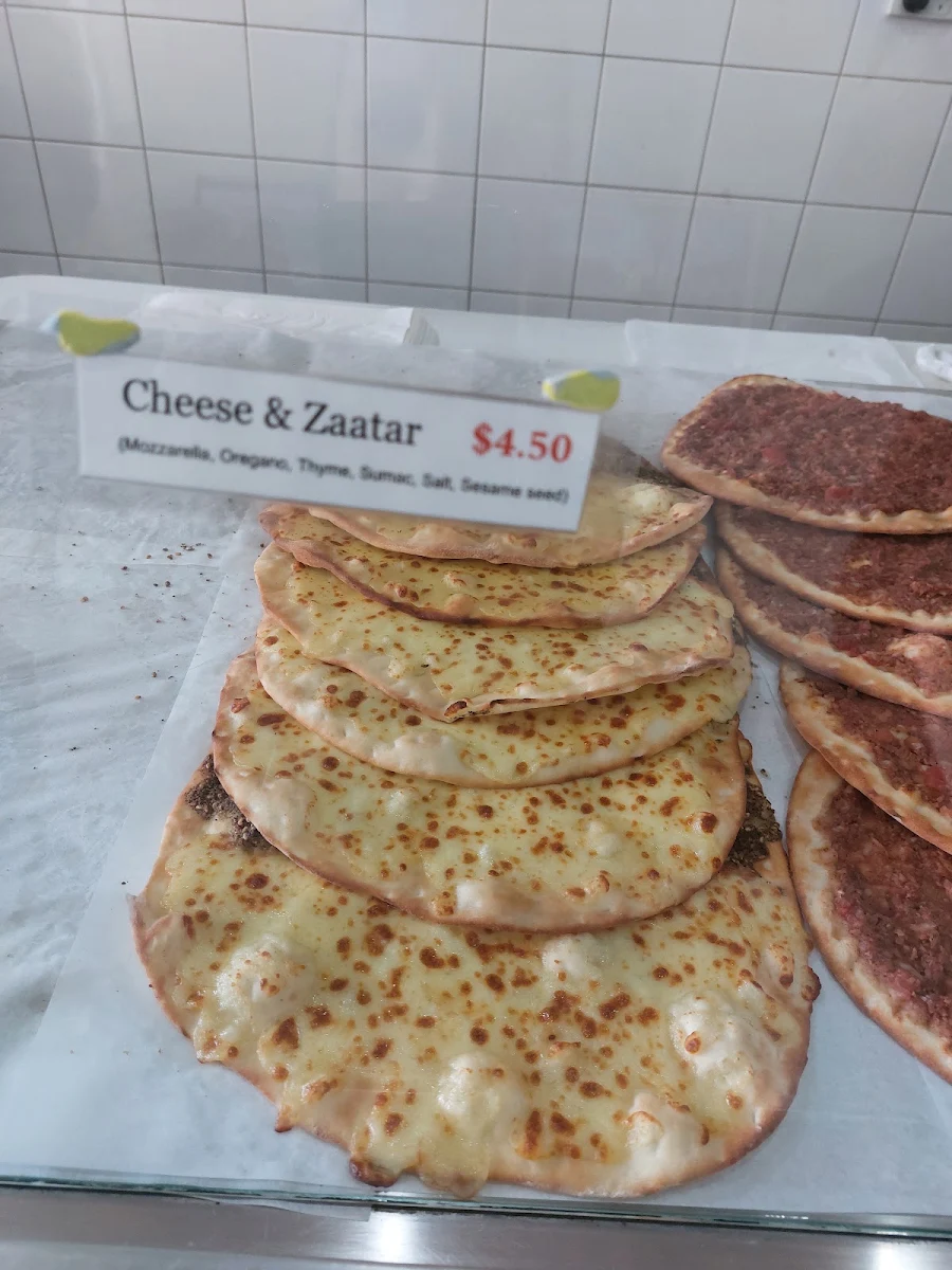 Menu, Belmore Lebanese Bakery