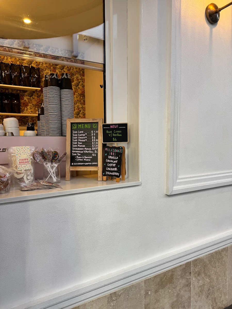 Menu, The Hills & Co Boutique cafe