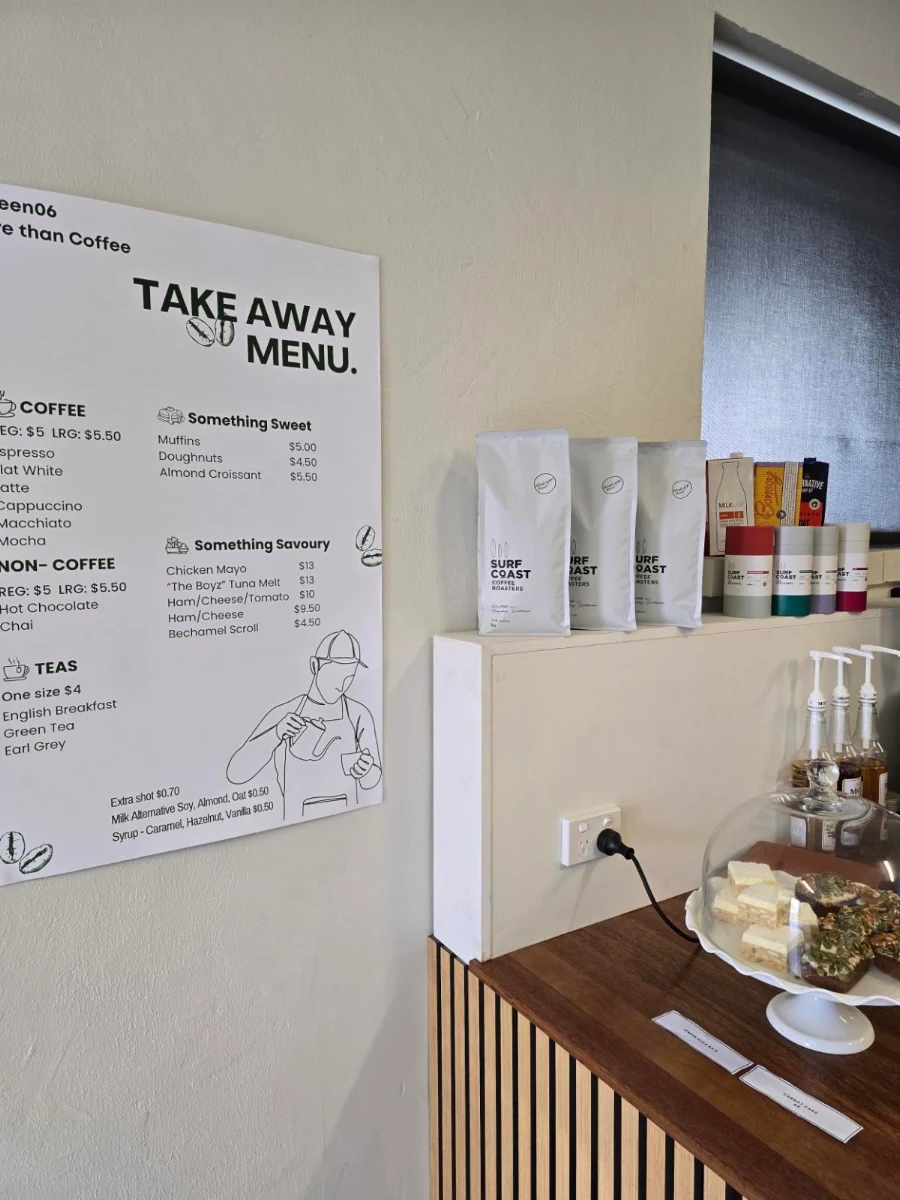 Menu, Sixteen06.