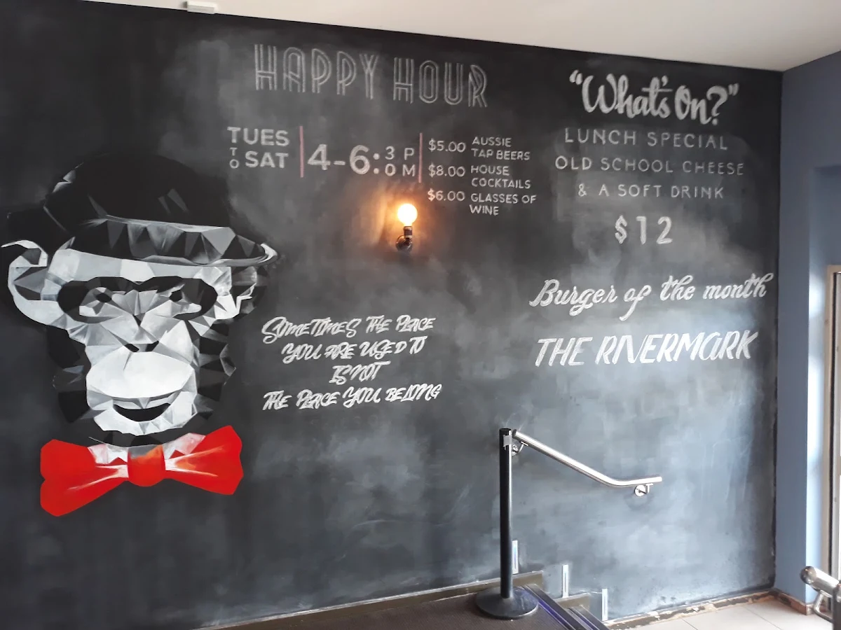 Menu, The Monkey Bar