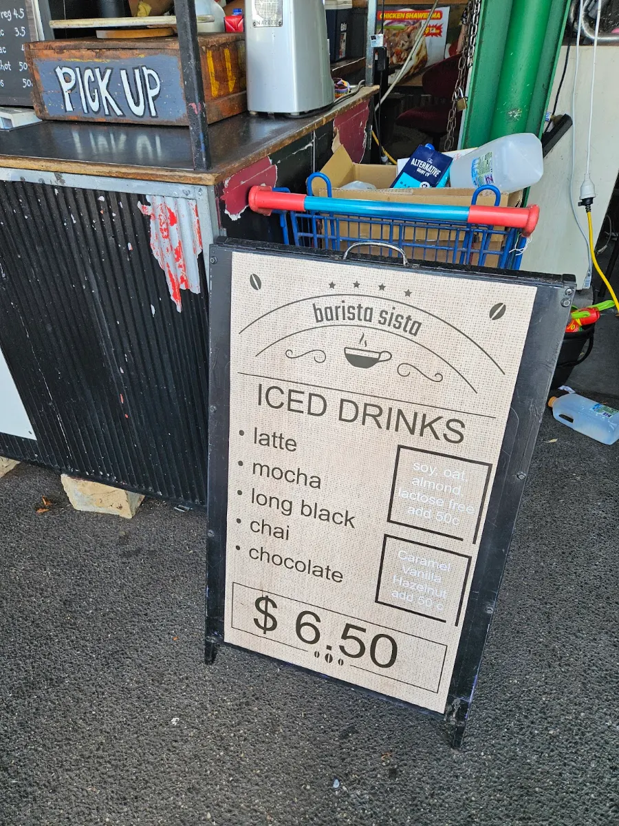 Menu, Barista Sista