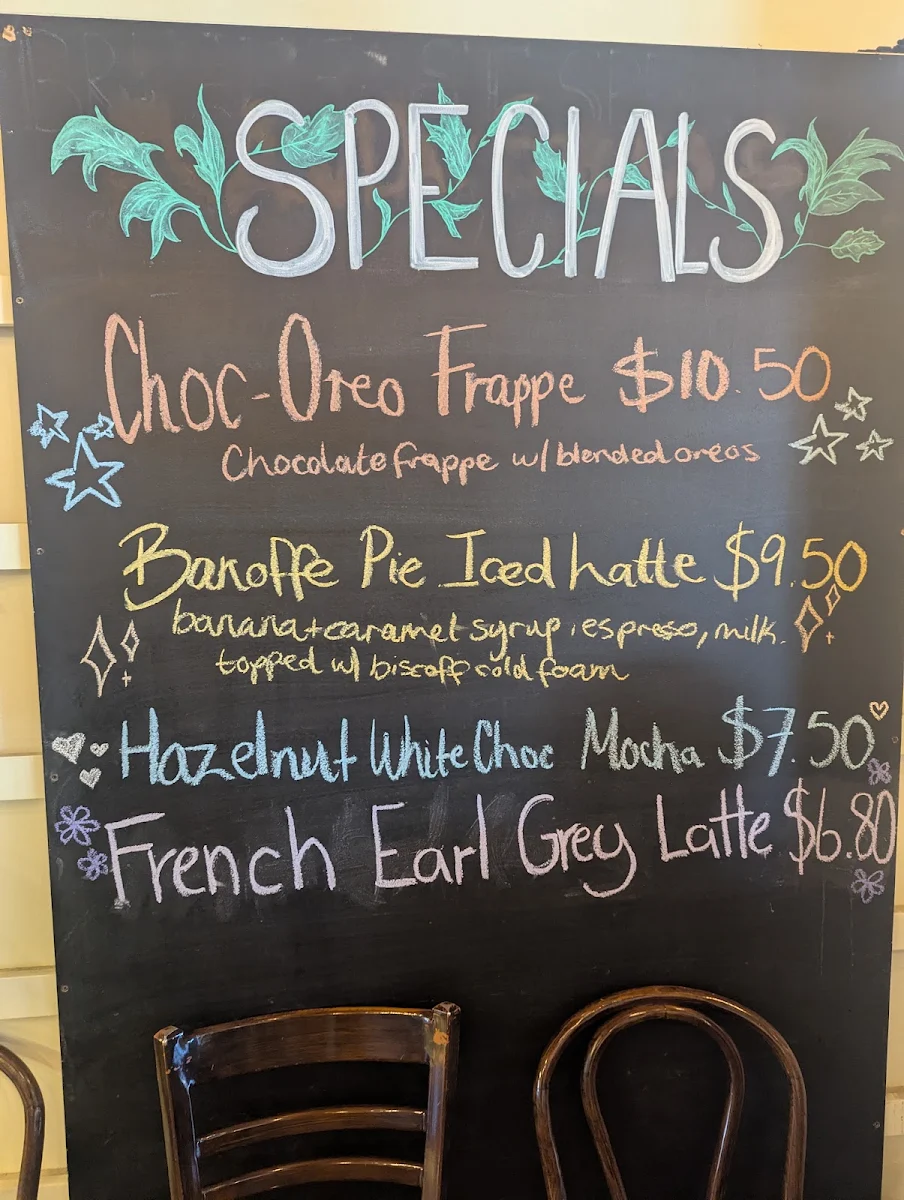 Menu, OSTRO Eatery