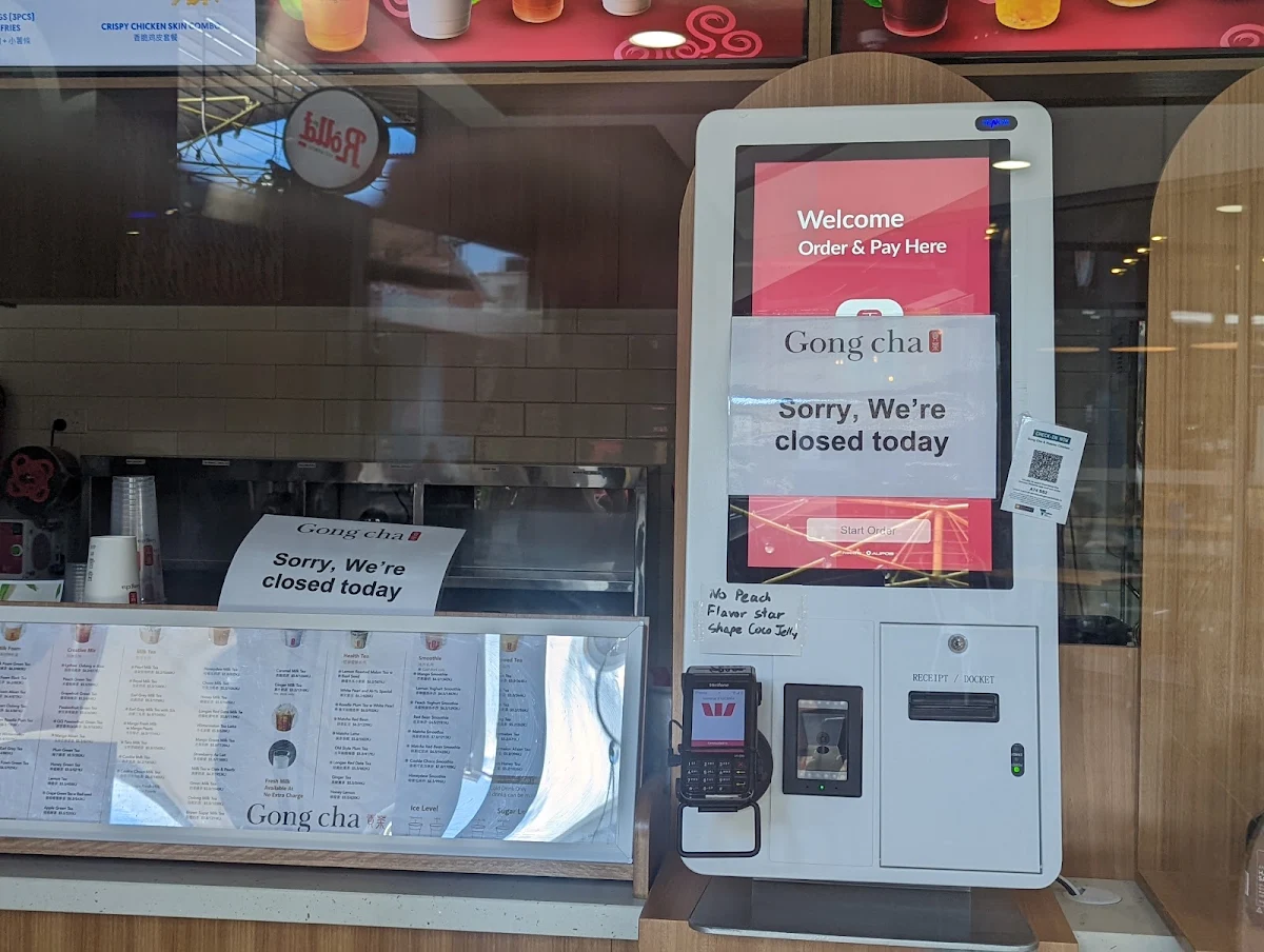 Menu, Gong cha Barkly Square
