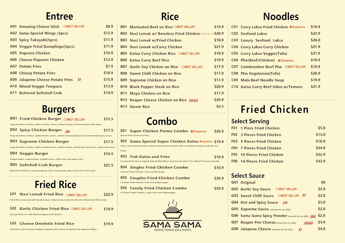 Menu photo 1