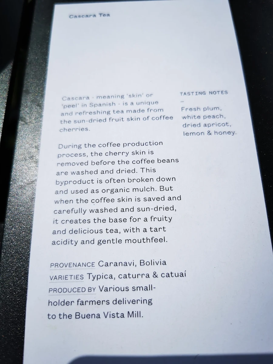 Menu, Market Lane Coffee - Queen St, Queen Victoria Market