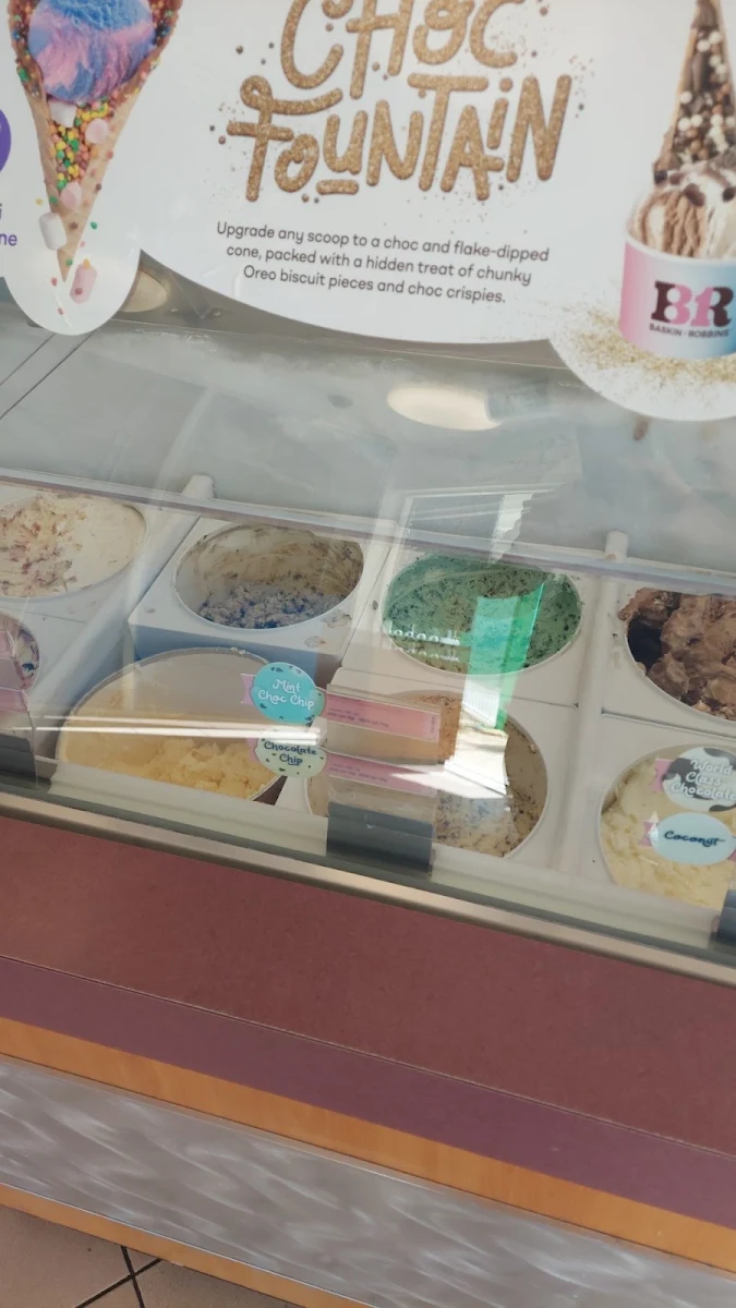 Menu, Baskin-Robbins Helensvale