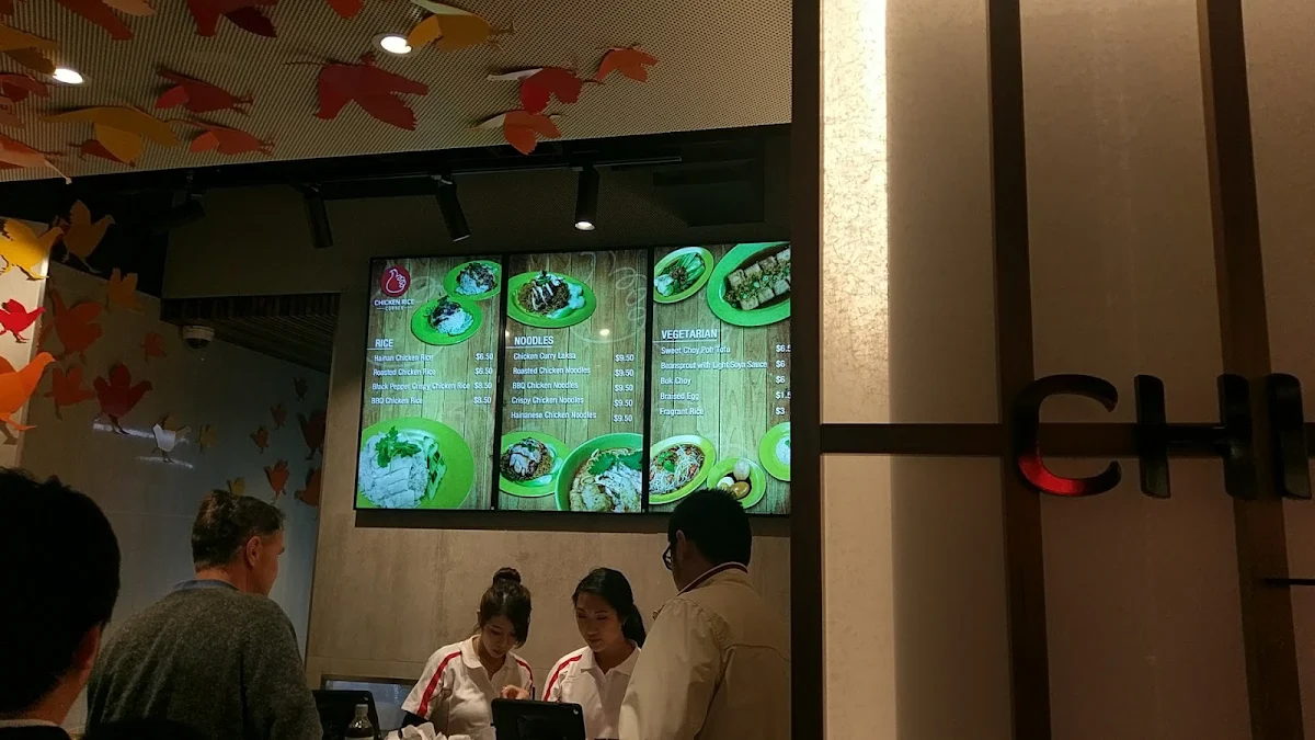 Menu, Chicken Rice Corner (Allendale Square)