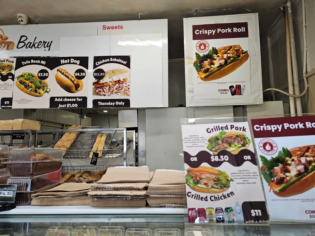 Menu, Syndal Bakery
