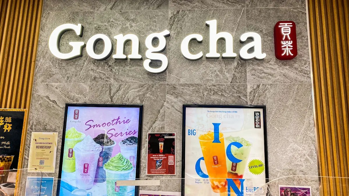 Menu, Gong Cha Belmore