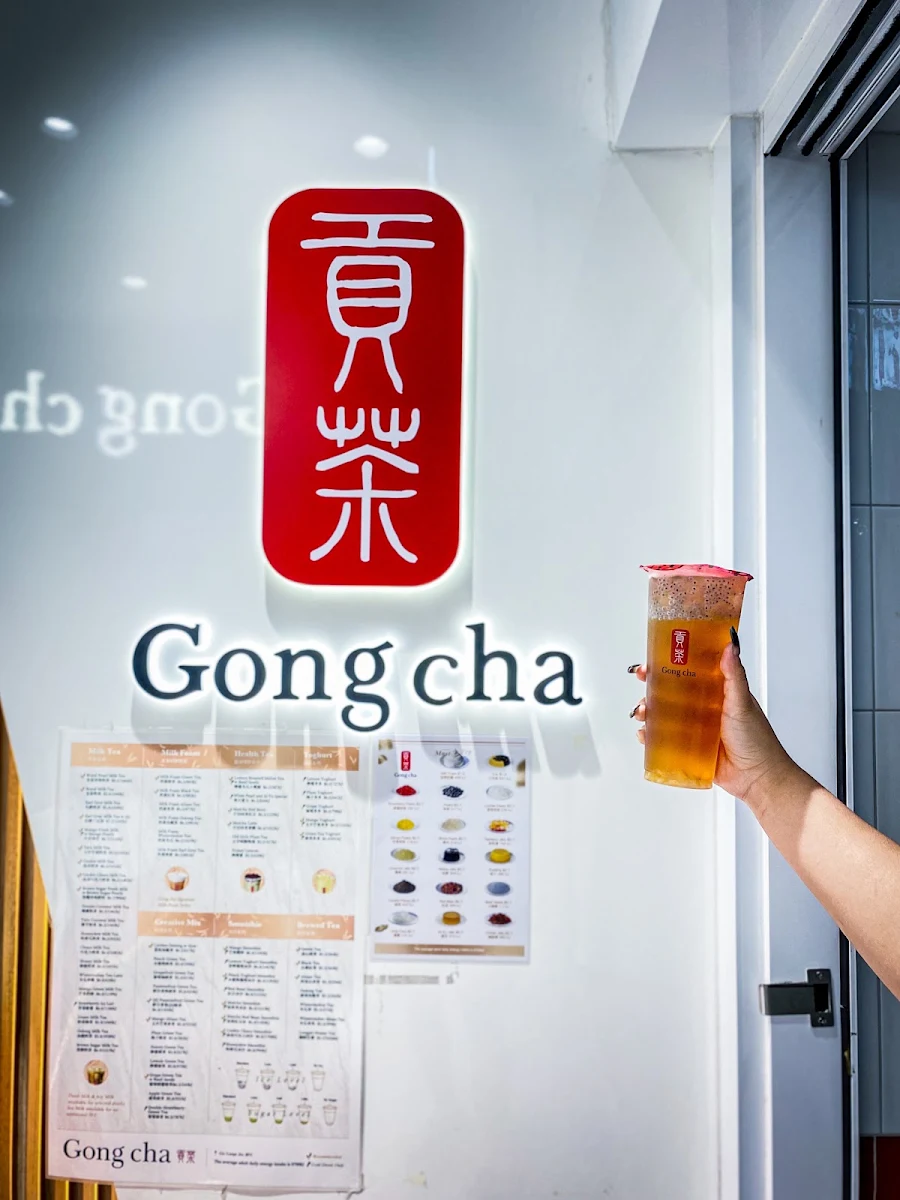 Menu, Gong Cha Belmore