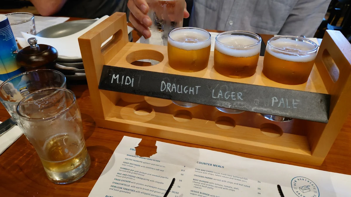 Menu, New Northcote Brewhouse