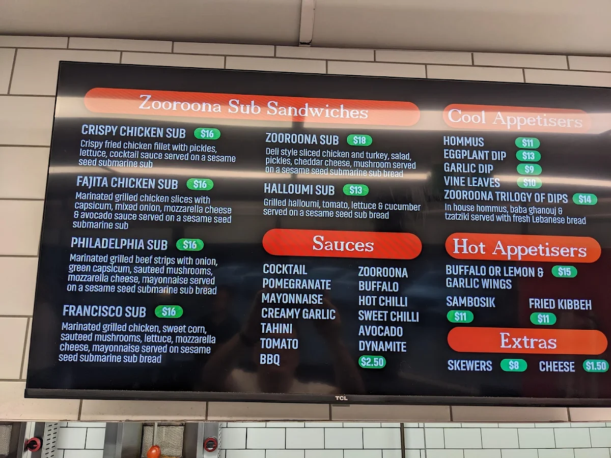 Menu photo 1