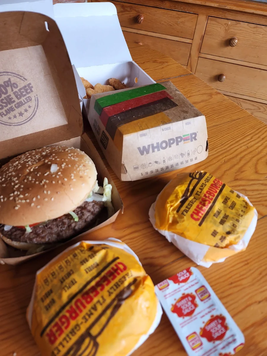 Menu, Hungry Jack's Burgers Sebastopol