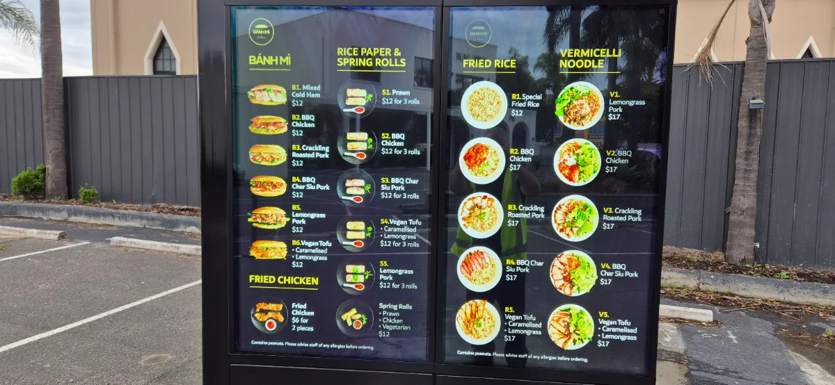 Menu, Banh Mi Vietnam - Drive Thru