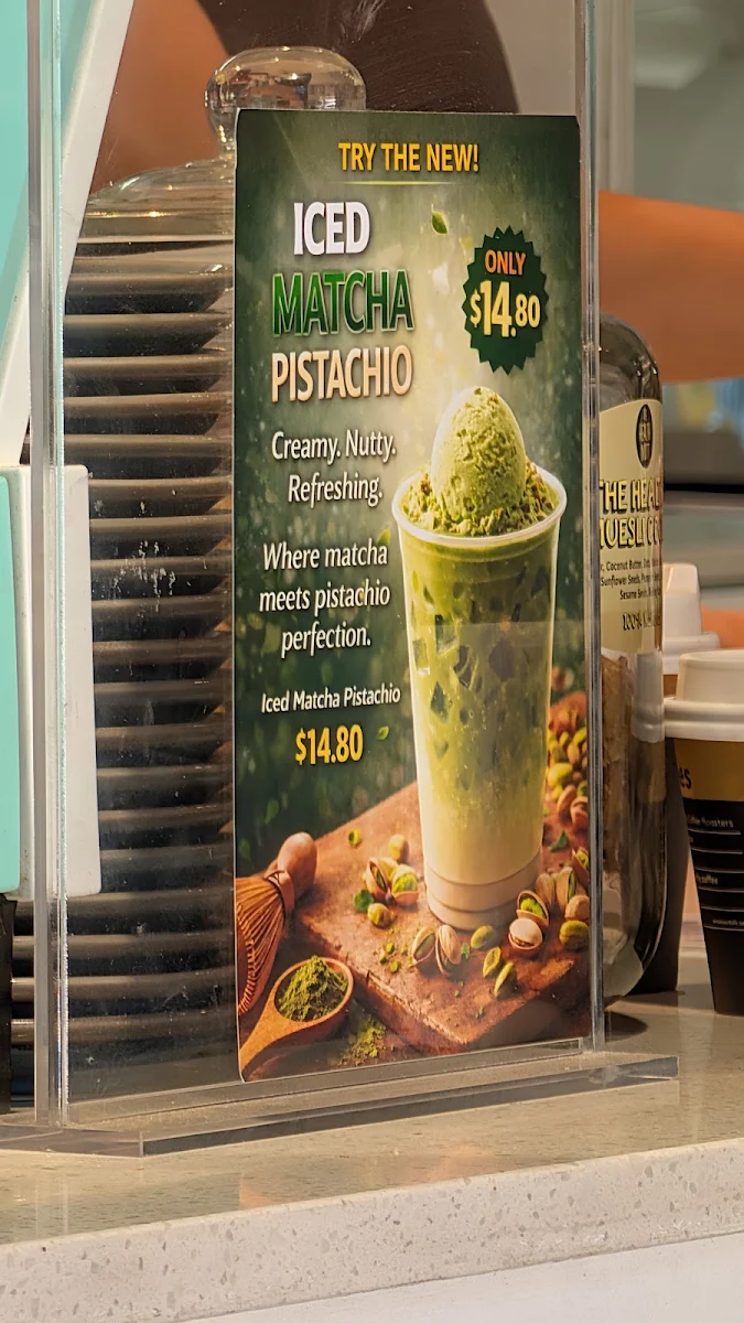 Menu, Café Rosa