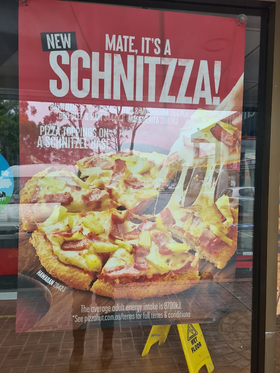 Menu, Pizza Hut Wyoming