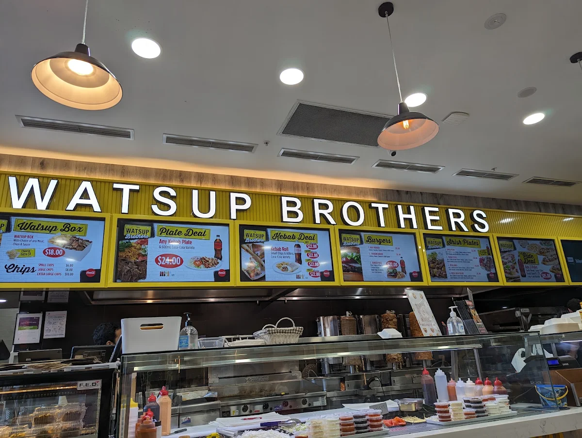 Menu, Watsup Brothers