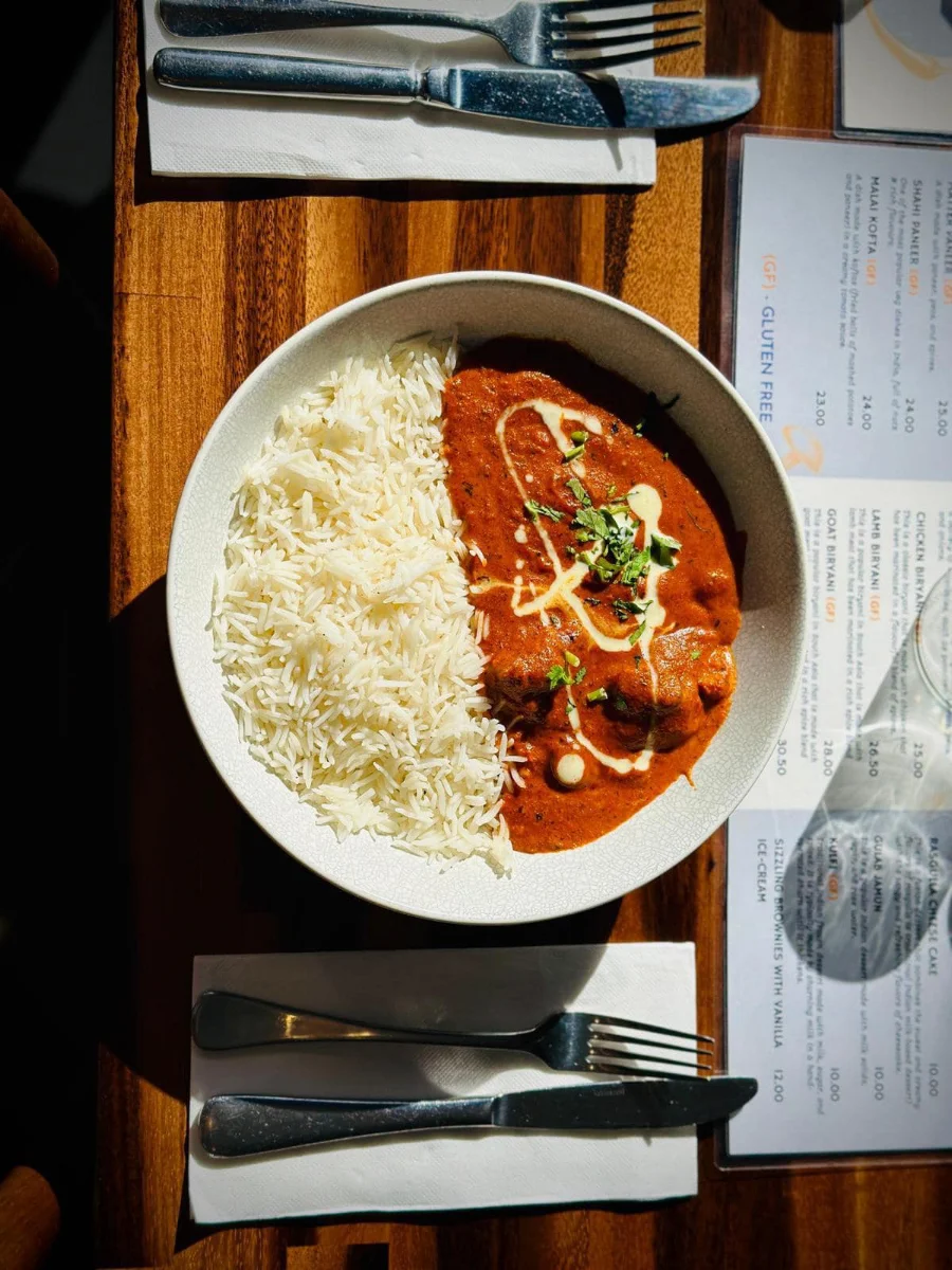Menu, Alfresco Indian Cuisine Pinjarra