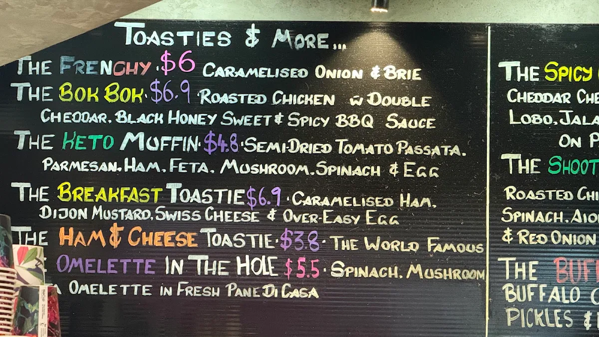 Menu, Black Honey