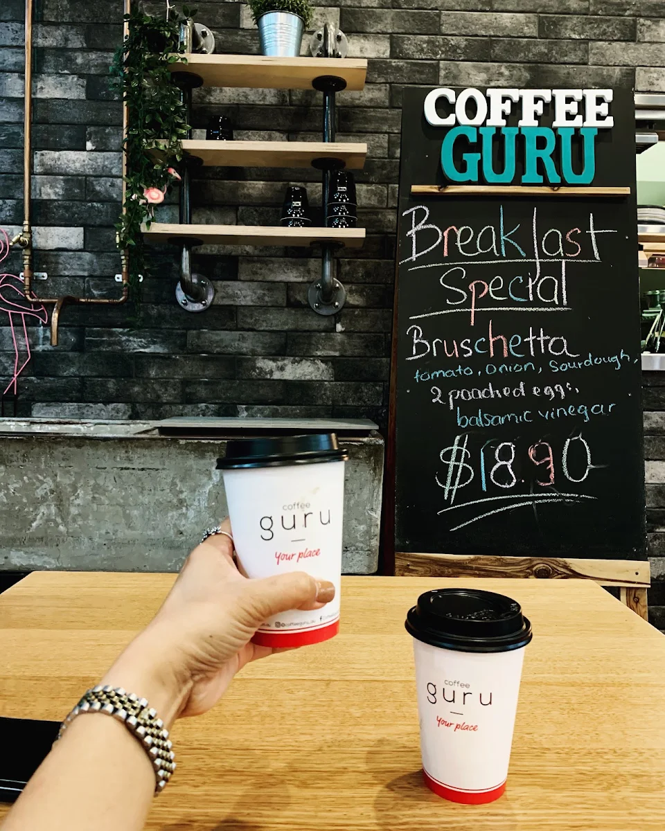 Menu, Coffee Guru Wagga Wagga