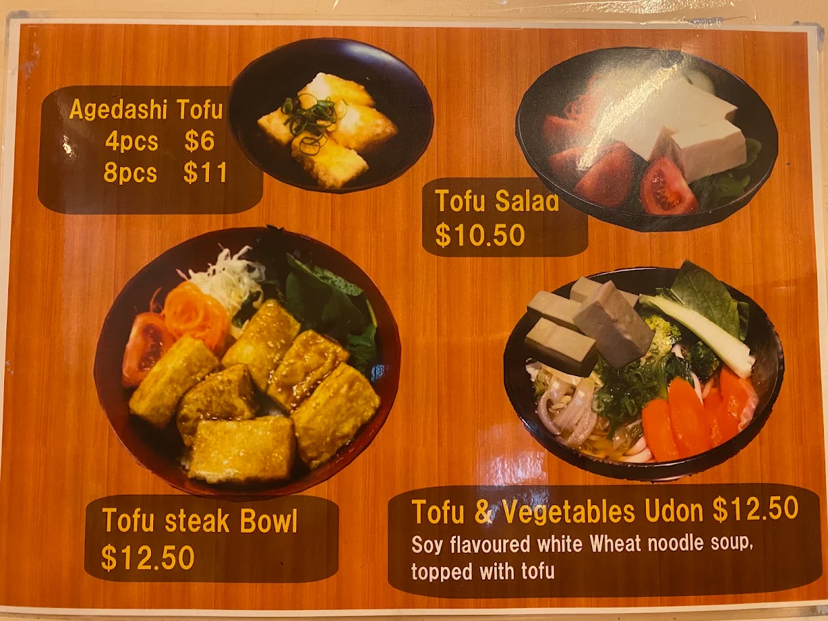 Menu, Kibune
