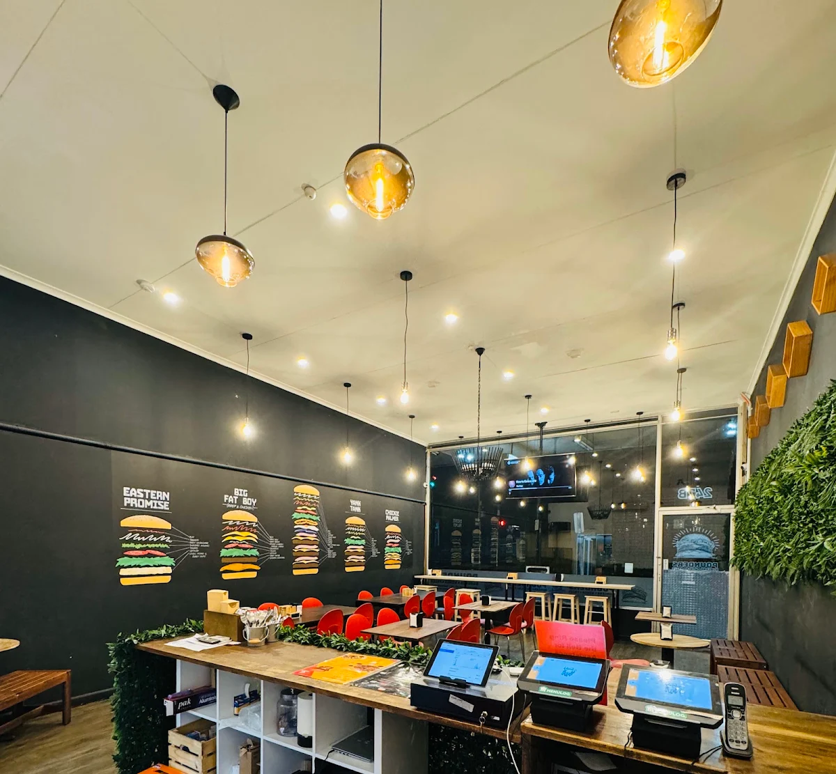 Vibe, Pounders Burgers & Krispy Chook - Balwyn North