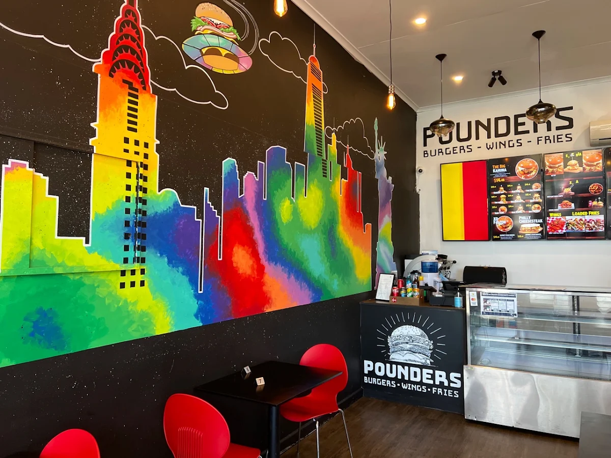 Vibe, Pounders Burgers & Krispy Chook - Balwyn North