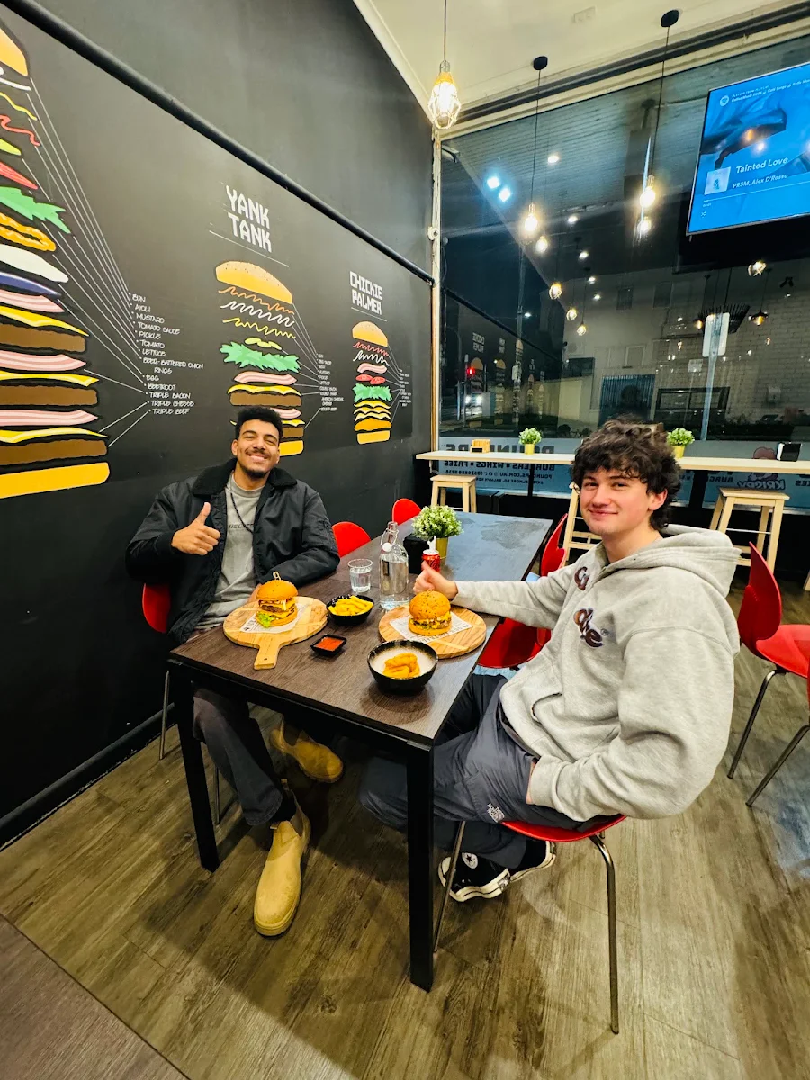 Vibe, Pounders Burgers & Krispy Chook - Balwyn North