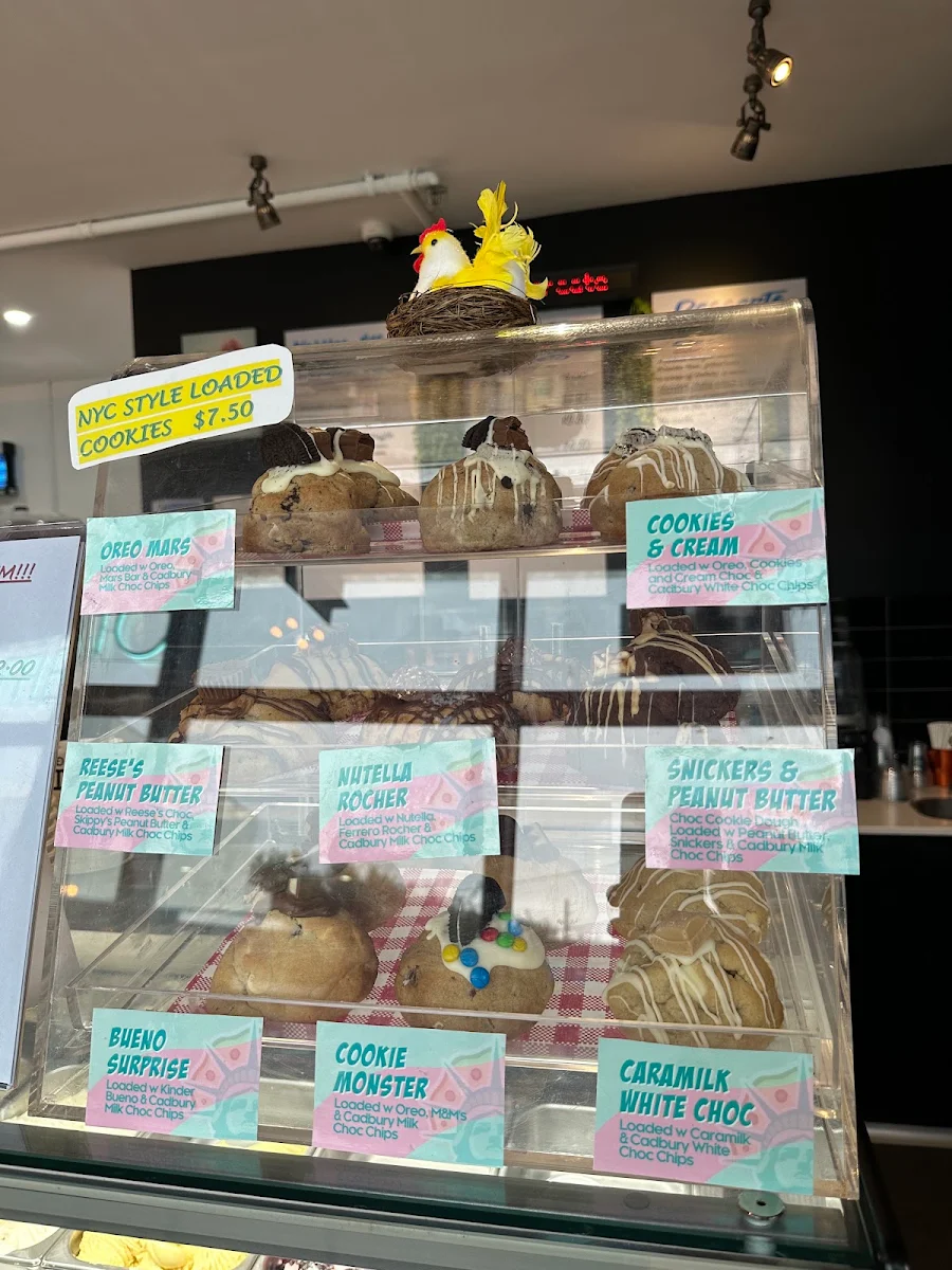 Menu, Highett Gelato & Desserts