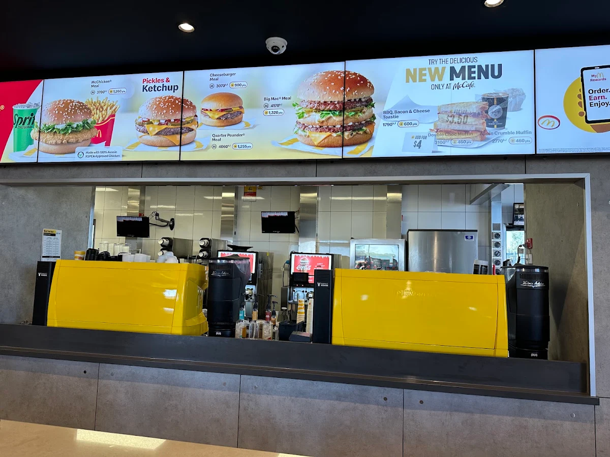 Menu, McDonald’s Southern River