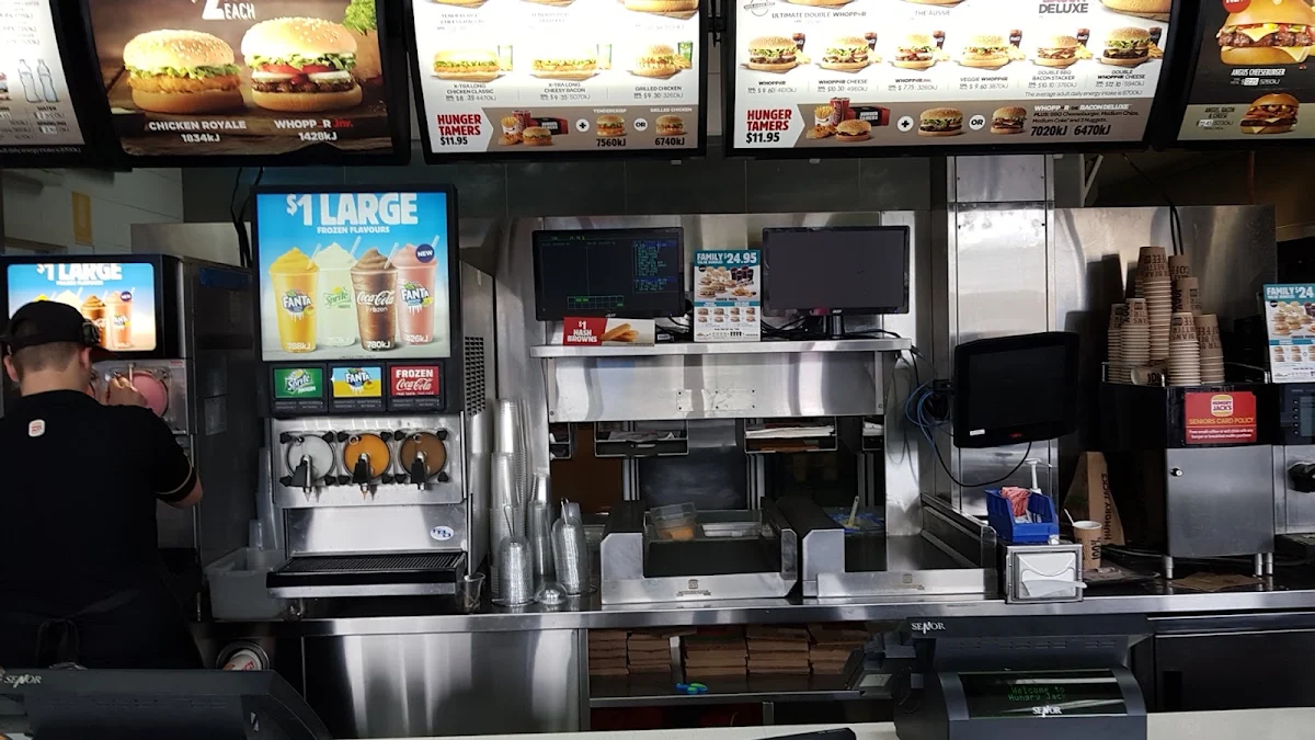 Menu, Hungry Jack's Burgers Moe