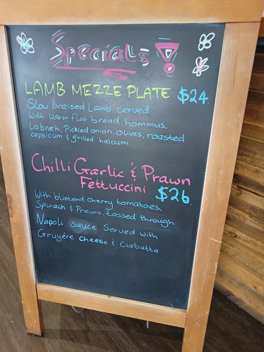 Menu, White Horse Ranch