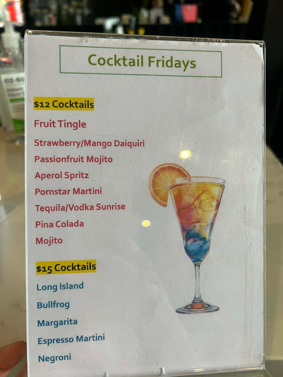 Menu, FAT CHEF Mernda