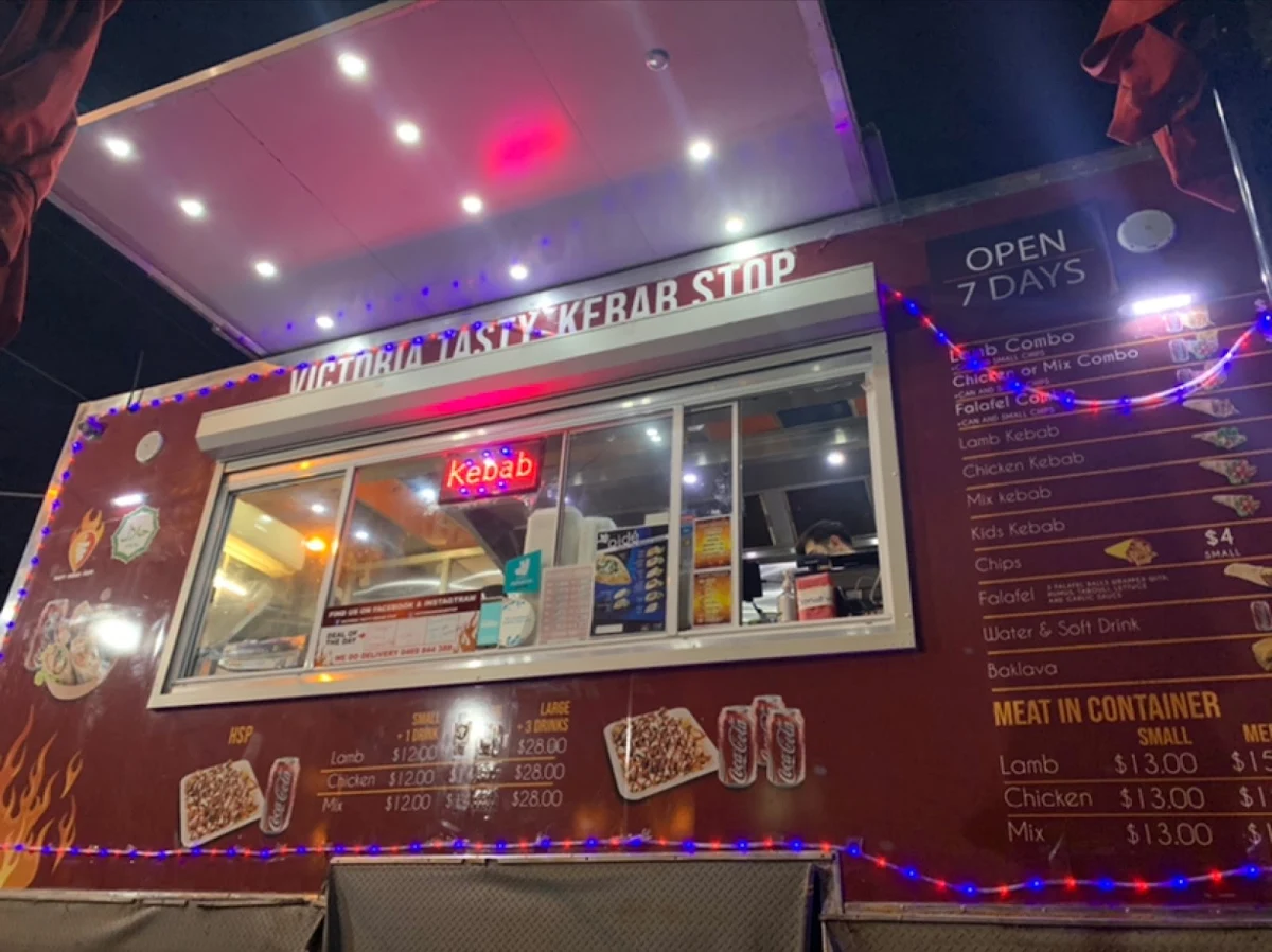 Menu, Victoria Kebab