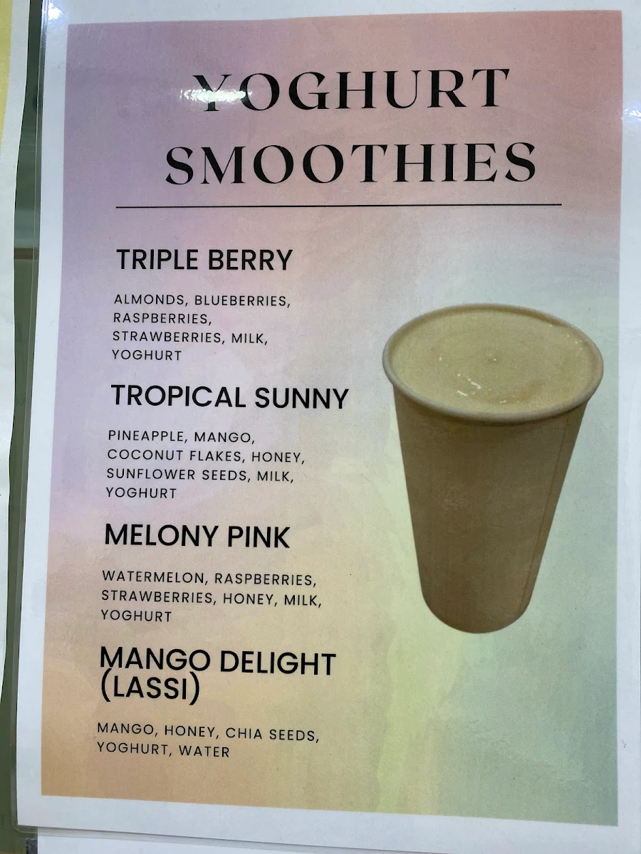Menu, Healthy19