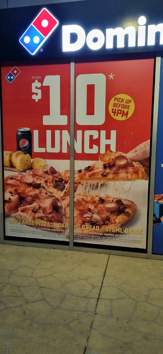 Menu, Domino's Pizza Crestwood Plaza
