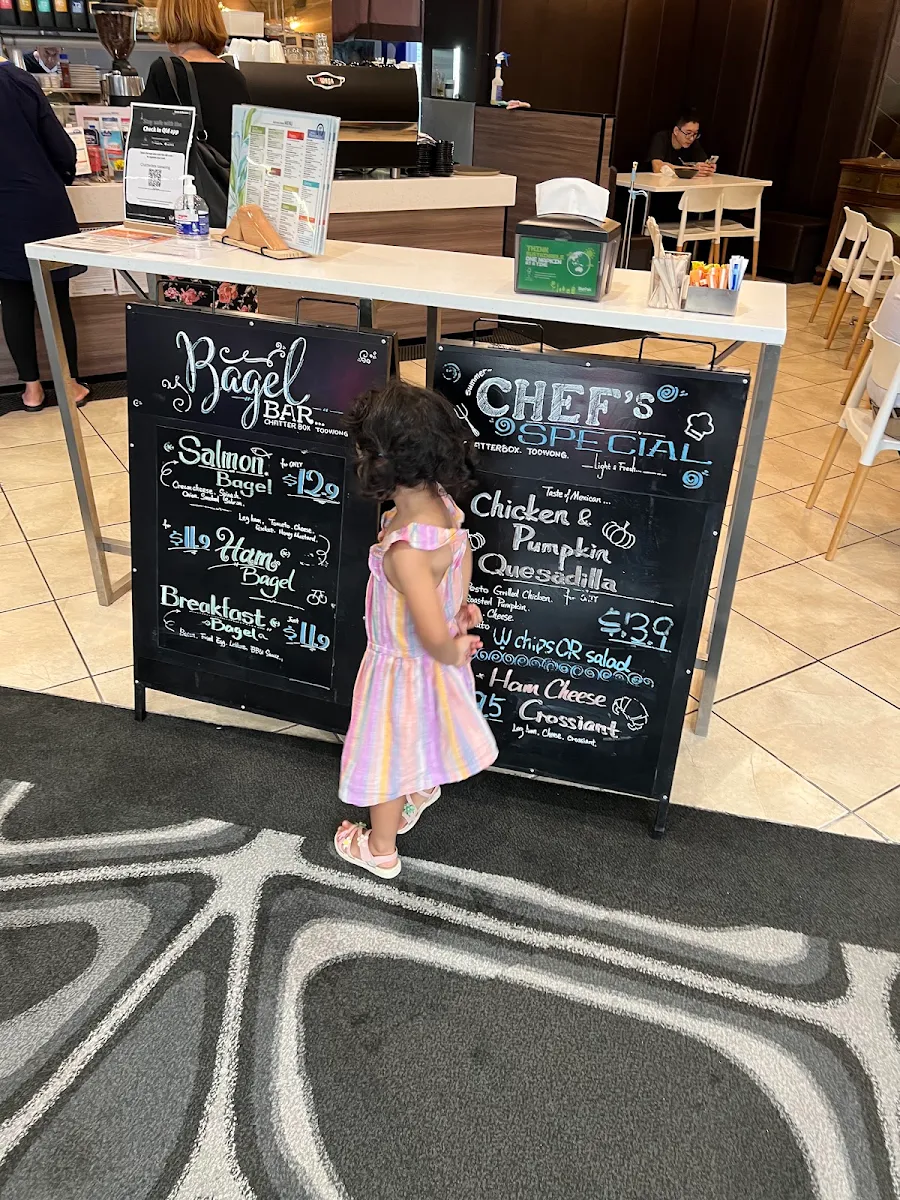 Menu, Chatterbox Cafe