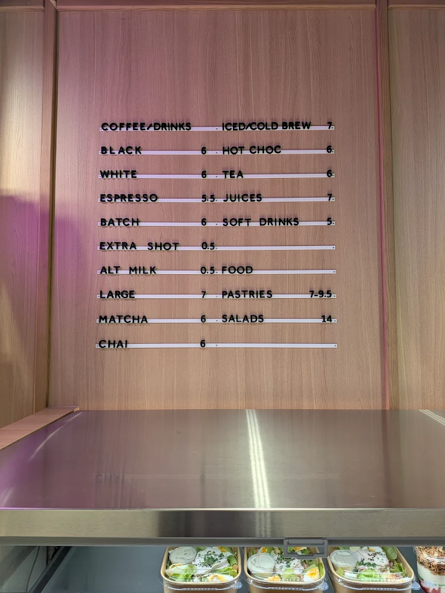 Menu, Pinkie Promise Cafe