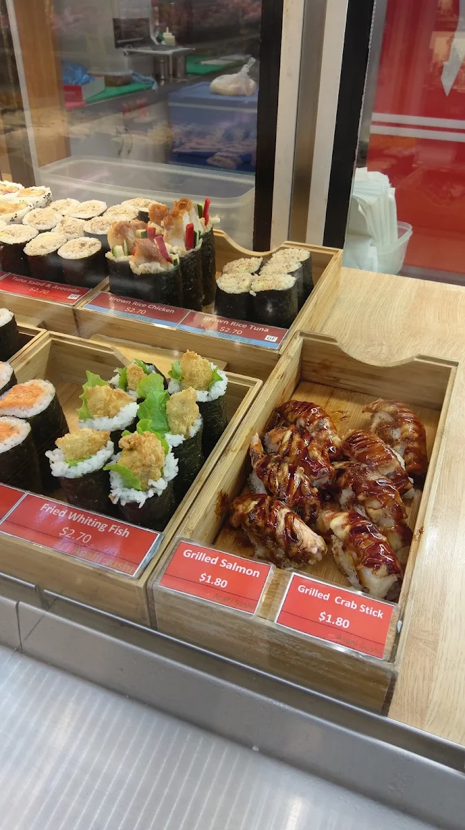 Menu, Asahi Sushi Capalaba