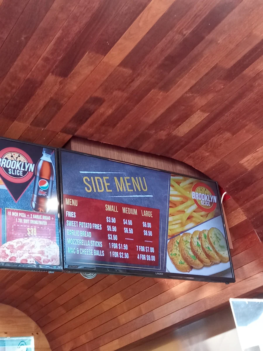 Menu, Brooklyn Slice