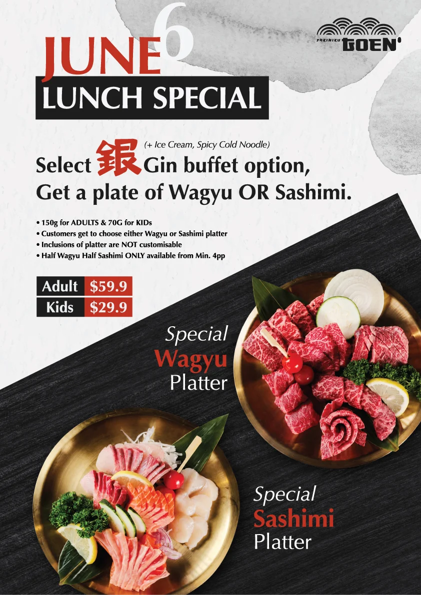 Menu, YAKINIKU GOEN | PREMIUM JAPANESE BBQ | ROCHEDALE
