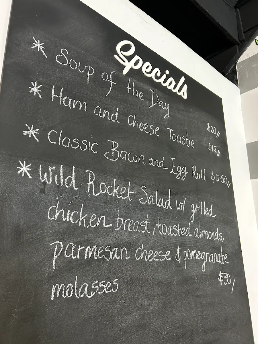 Menu, 2 Doors Down Gladesville