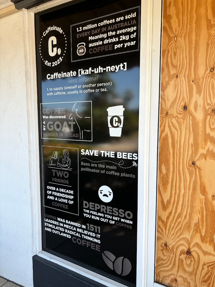 Menu, Caffeinate