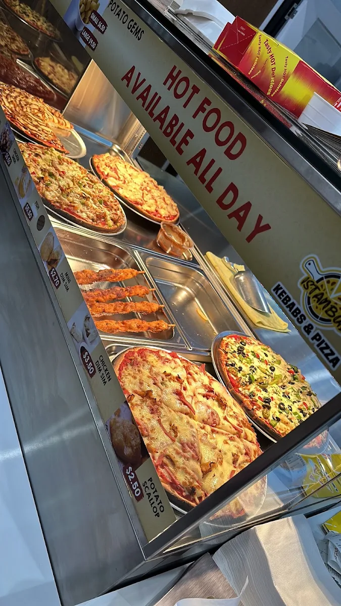 Menu, Istanbul Kebabs & Pizza
