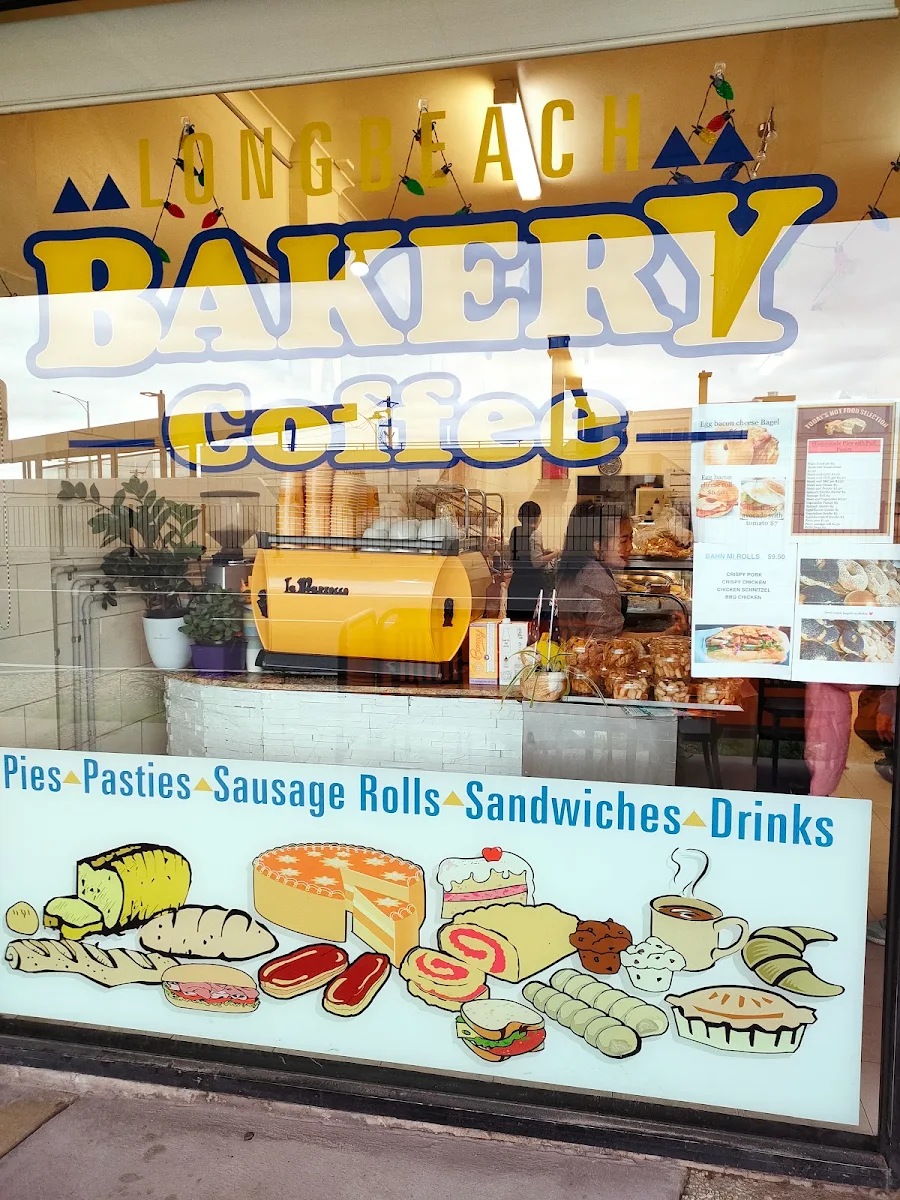 Menu, Longbeach Bakery