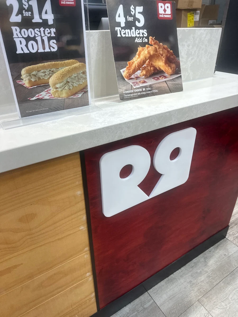 Menu, Red Rooster Clayfield