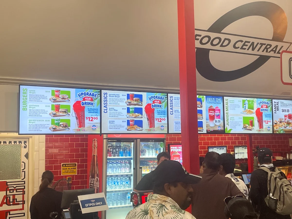 Menu, Food Central