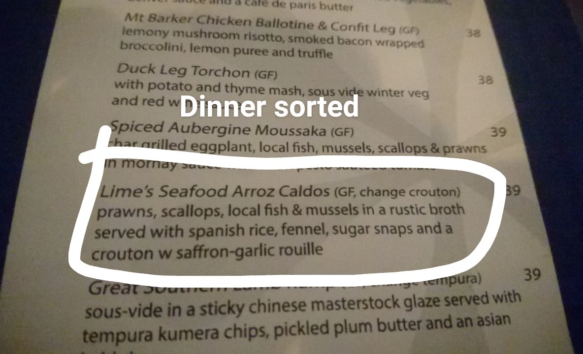 Menu, Lime 303