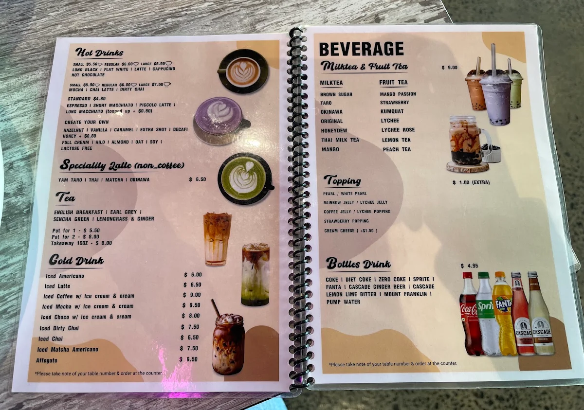 Menu, Flow 36